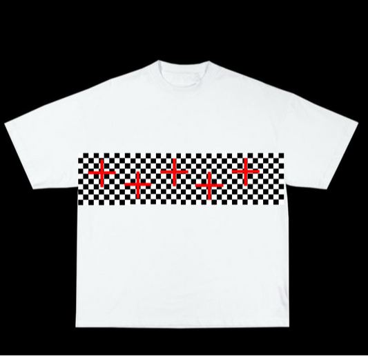 Classic hearts+brains tee
